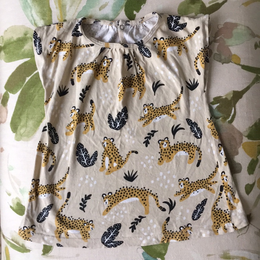 Winter Water Factory Wild Cat Dress, 12 m